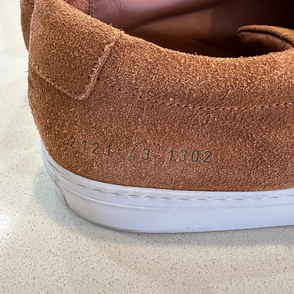 Common Projects Suede Achilles Low Sneakers - Picture 2 of 6